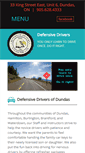 Mobile Screenshot of defensivedrivers.ca